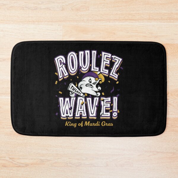 Item preview, Tulane Roulez Wave King Of Mardi Gras designed and sold by ismaelgeme.