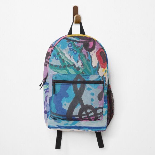 Item preview, Colorful Music Splash Wave Art – Vibrant Musical Notes Abstract Design. designed and sold by fbtrisha.