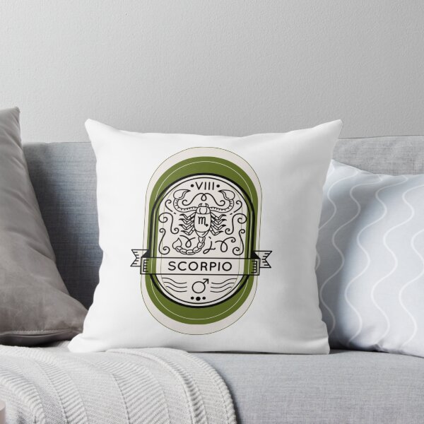Item preview, Scorpio- beige, black & green scorpion designed and sold by priyankajustine.
