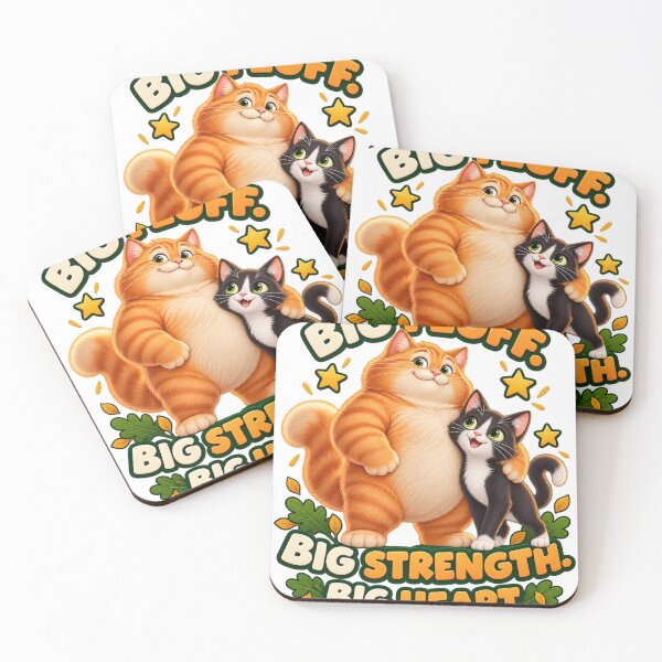 Item preview, Big fluff big strength big heart  designed and sold by Fatty’s World.