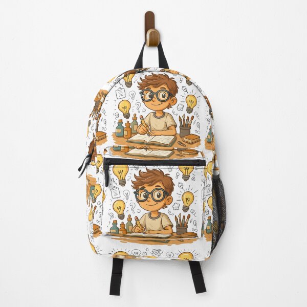 Item preview, Young Inventor Creative Mind – Imagination Science & Ideas Cartoon Design designed and sold by Grapyziip.