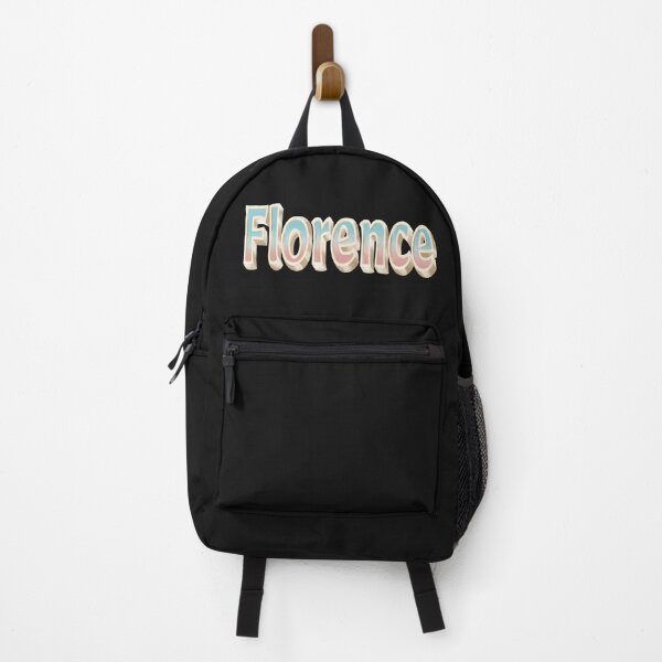 Item preview, Florence Name in Blue and Coral with a Glam Style designed and sold by AloraDawnEve.