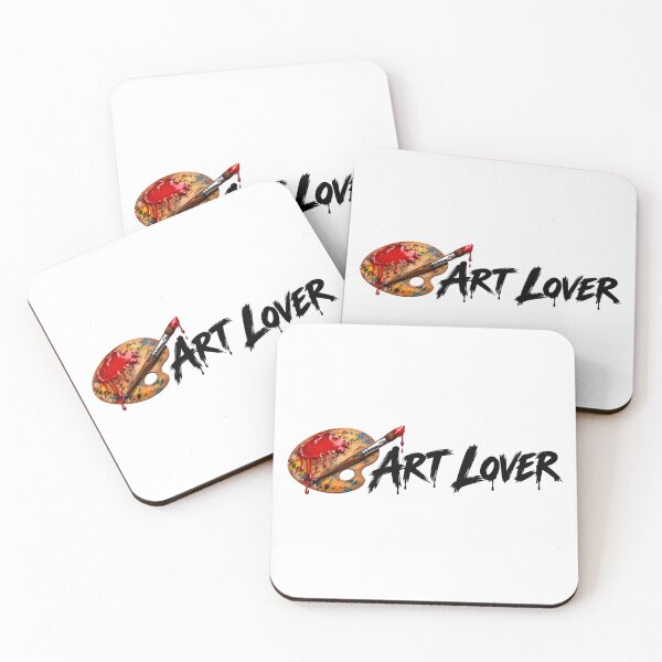 Item preview, Art Lover Paint Palette and Brush Design designed and sold by Artmares.