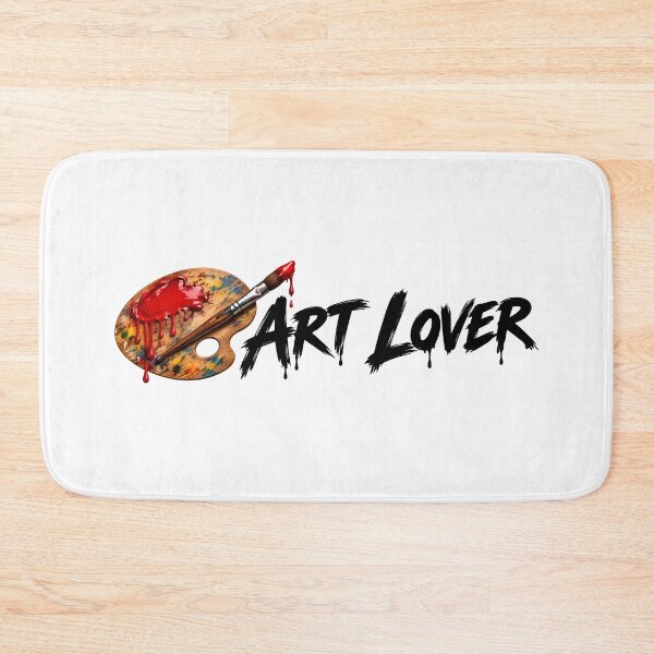 Item preview, Art Lover Paint Palette and Brush Design designed and sold by Artmares.