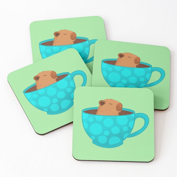 Item preview, Relaxing Capybara In A Teacup designed and sold by Sahira820.