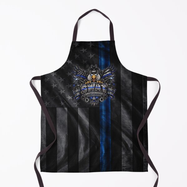 Item preview, SWAT Brotherhood – Thin Blue Line Tactical Police Eagle designed and sold by artistwill.