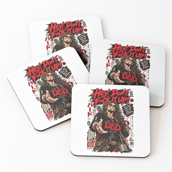Item preview, D&D Bard Rocker Adventurers Guild designed and sold by Gabriela Mihai.