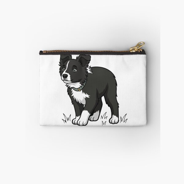 Item preview, Cute Border Collie Puppy – Black and White K9 Dog Lover Design designed and sold by Bluek9sDesign.