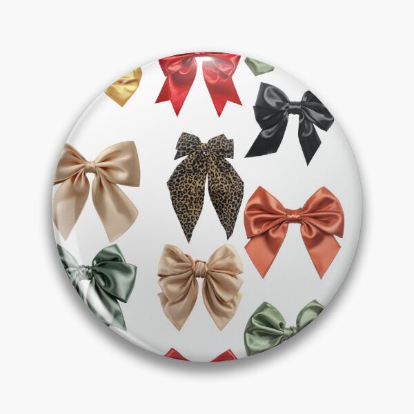 Item preview, Elegant Satin Bows Sticker Sheet – Vintage Silk Ribbons & Coquette Aesthetic Pack designed and sold by okeokebye.
