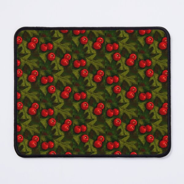 Item preview, Hawthorn Berries Pastel Art, Bright Red Berry designed and sold by JoyfulWhimsy.
