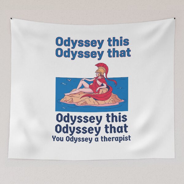 Item preview, Odyssey This — Greek Mythology Humor, Ancient Hero Vibes & Therapy Pun designed and sold by Designart68.