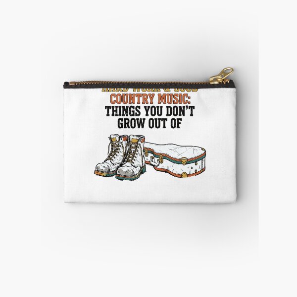 Item preview, Hard Work & Good Country Music – Boots, Guitar & Gritty Country Lifestyle designed and sold by Designart68.
