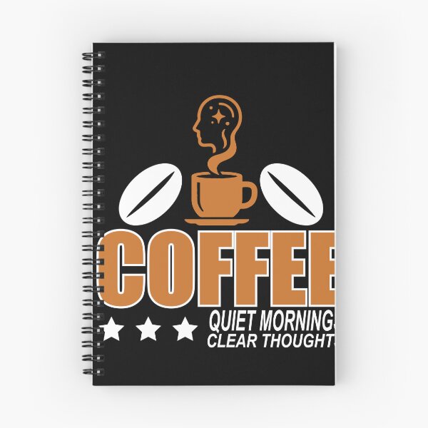 Item preview, Coffee Quiet Mornings Clear Thoughts designed and sold by VibeForgeCo24.