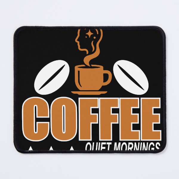 Item preview, Coffee Quiet Mornings Clear Thoughts designed and sold by VibeForgeCo24.
