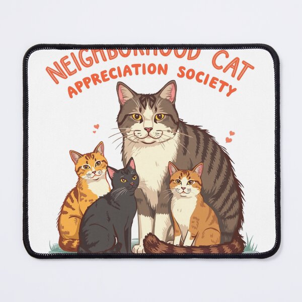 Item preview, Neighborhood Cat Appreciation Society designed and sold by catcurio.