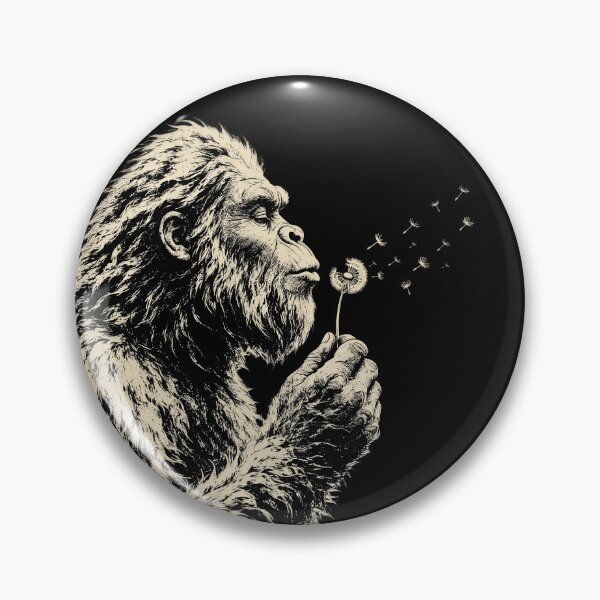 Item preview, Bigfoot Dandelion, Sasquatch Nature, Outdoor Adventure designed and sold by Good Vibe Quotes.