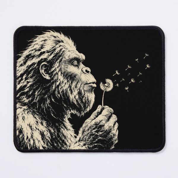 Item preview, Bigfoot Dandelion, Sasquatch Nature, Outdoor Adventure designed and sold by Good Vibe Quotes.