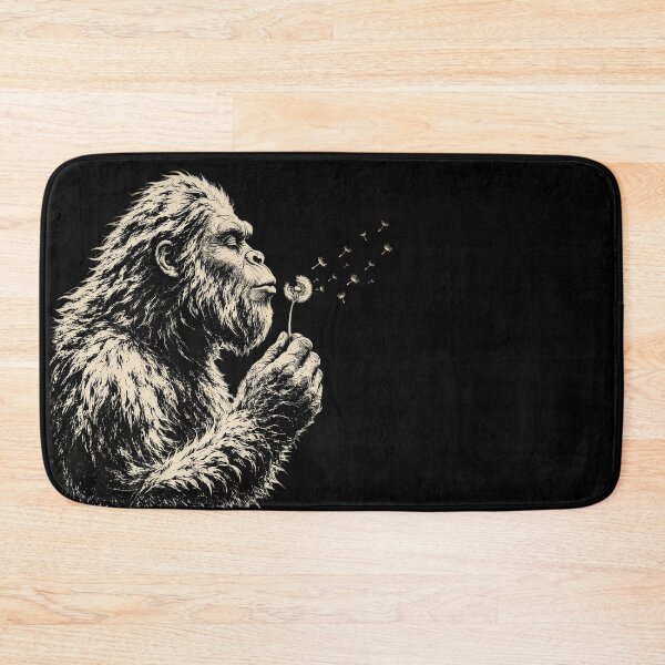Item preview, Bigfoot Dandelion, Sasquatch Nature, Outdoor Adventure designed and sold by Good Vibe Quotes.