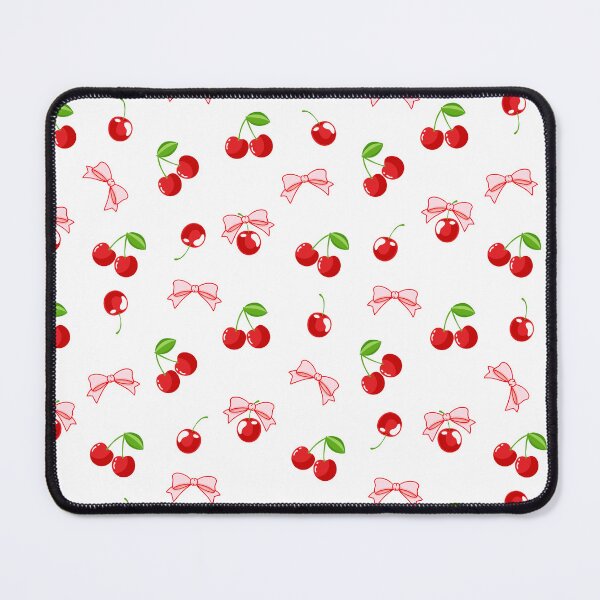 Item preview, Red Cherry and Cute Pink Bow designed and sold by nurabear.