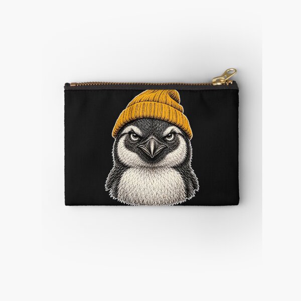 Item preview, Funny Penguin Wearing Beanie designed and sold by erozzz.