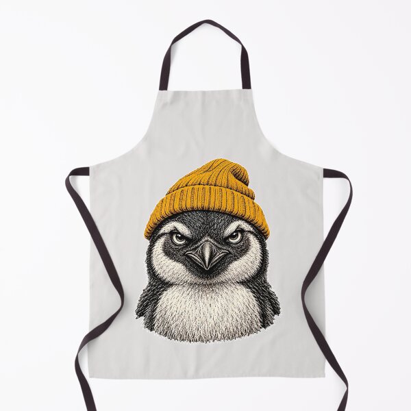 Item preview, Funny Penguin Wearing Beanie designed and sold by erozzz.