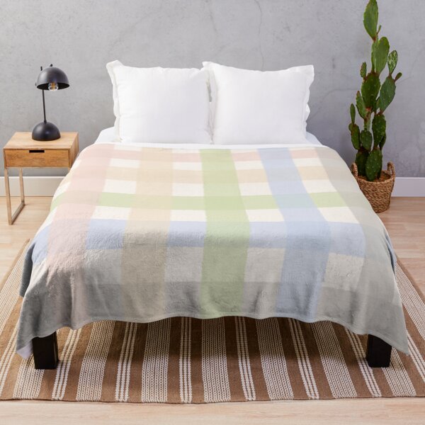 Item preview, Sundays Pastel Color Gingham Pattern designed and sold by nurabear.