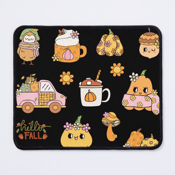 Item preview, Cute Retro Cozy Fall & Pumpkin Art designed and sold by MiaBellaGirl.