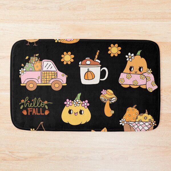 Item preview, Cute Retro Cozy Fall & Pumpkin Art designed and sold by MiaBellaGirl.