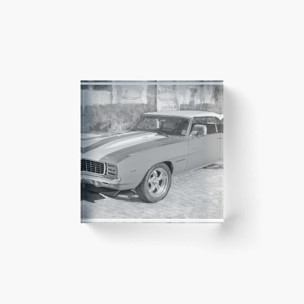 Item preview, 1969 Orange White Camaro RS 302 Convertible designed and sold by RichFrancoCars.