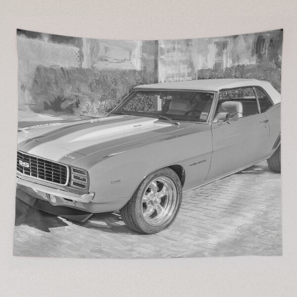 Item preview, 1969 Orange White Camaro RS 302 Convertible designed and sold by RichFrancoCars.