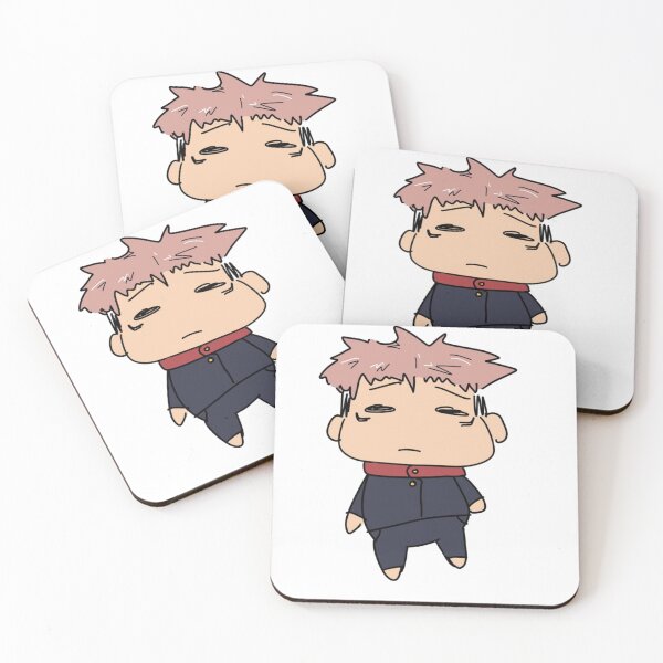 Artikelvorschau, Expression of Yuji Itadori - Anime Sketch Funny JJK Icon entworfen und verkauft von TheStickLab.