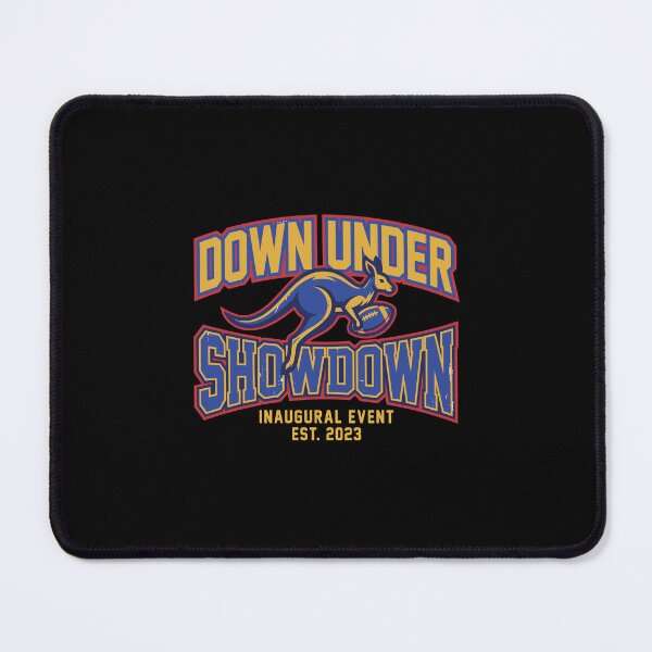 Item preview, Down Under Showdown – Australian Kangaroo Football Vintage Sports Design designed and sold by Designart68.