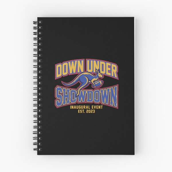 Item preview, Down Under Showdown – Australian Kangaroo Football Vintage Sports Design designed and sold by Designart68.