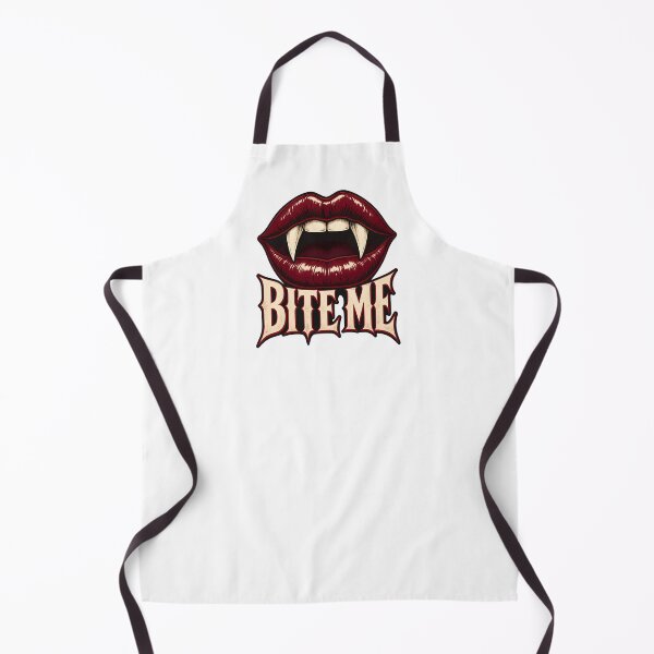 Item preview, Vampire Bite Me Fangs Retro Halloween Humor designed and sold by Artmares.