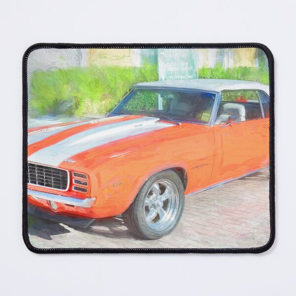 Item preview, 1969 Orange White Camaro RS 302 Convertible designed and sold by RichFrancoCars.