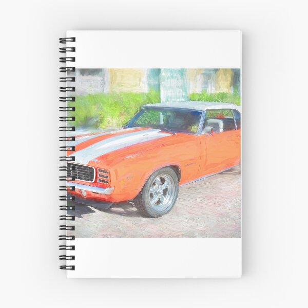 Item preview, 1969 Orange White Camaro RS 302 Convertible designed and sold by RichFrancoCars.