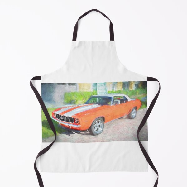 Item preview, 1969 Orange White Camaro RS 302 Convertible designed and sold by RichFrancoCars.