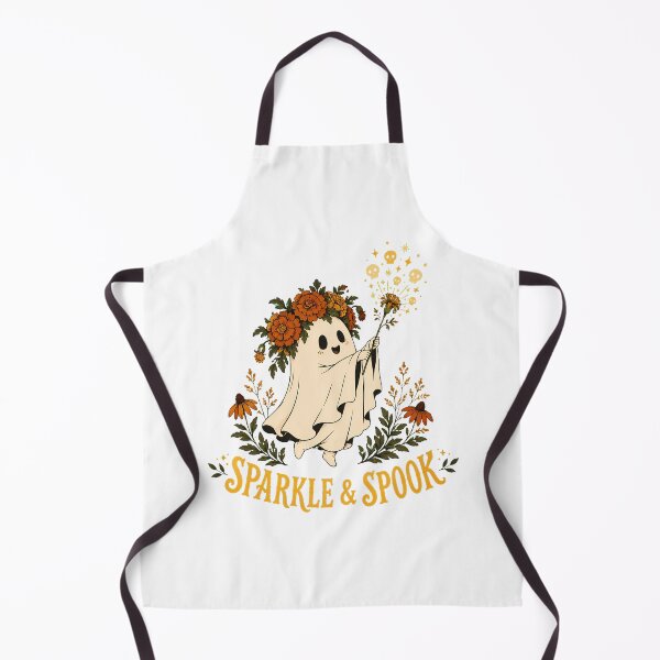 Item preview, Cottagecore Flower Crown Ghost Autumn Marigold Spirit designed and sold by chattsuede.