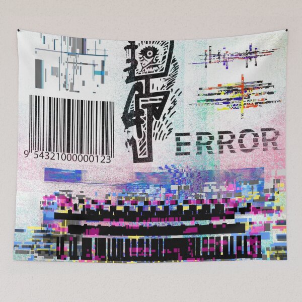 Artikelvorschau, SYSTEMFEHLER-GLITCH-KUNST entworfen und verkauft von Swooncake Press.