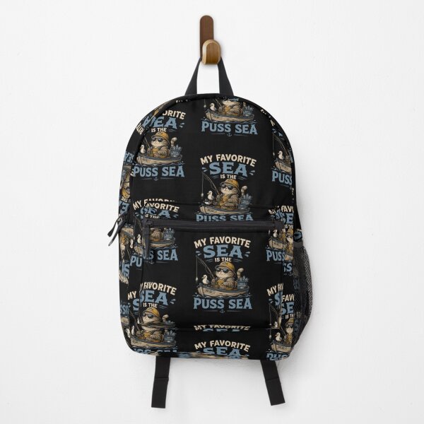 Item preview, My Favorite Sea is The Puss-Sea designed and sold by TheEndDesign.