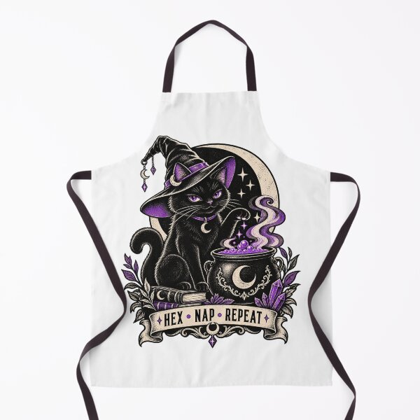 Item preview, Witch Cat – Hex Nap Repeat designed and sold by Univers-shop.