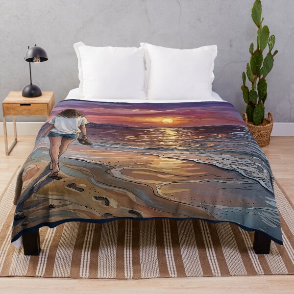 Item preview, Copy of Sunset Beach – Ocean Sunset, Crescent Moon & Dreamy Coastal Aesthetic designed and sold by Y-MOONSTAR.
