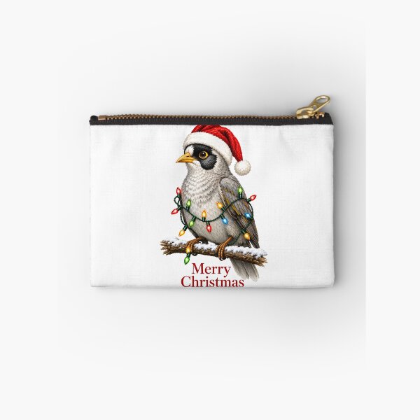 Item preview, Merry Christmas Noisy Miner – Australian Christmas Bird designed and sold by SVALANART.