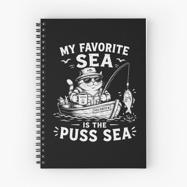 Item preview, My  Favorite Sea is The Puss-Sea designed and sold by TheEndDesign.
