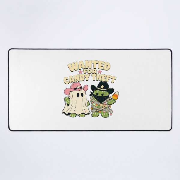 Item preview, Western Halloween Cactus Ghost Candy Bandit designed and sold by chattsuede.