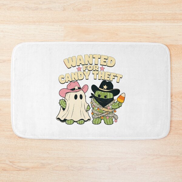 Item preview, Western Halloween Cactus Ghost Candy Bandit designed and sold by chattsuede.