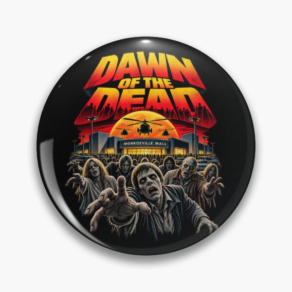 Item preview, Dawn of the Dead – Monroeville Mall Zombie Horde designed and sold by DopeyRobot.