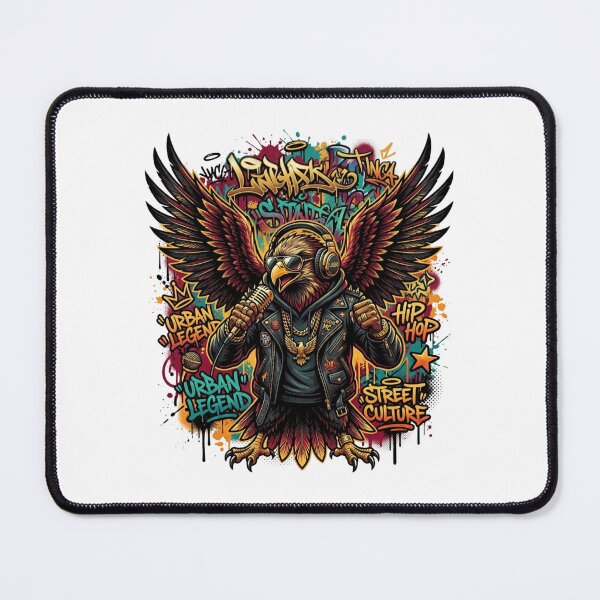 Item preview, Urban Legend MC - Hip Hop Eagle designed and sold by StickVerse by Owais.
