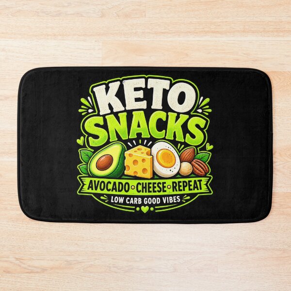 Item preview, Keto Snacks – Avocado Cheese Repeat | Funny Low Carb Keto Foodie designed and sold by JanuszJarowicz.