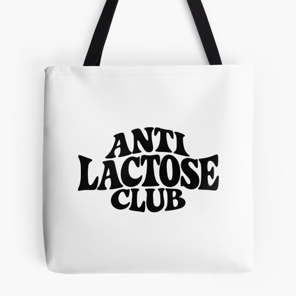 Item preview, Anti Lactose Club – Retro Lactose-Free Typography designed and sold by samgen6.